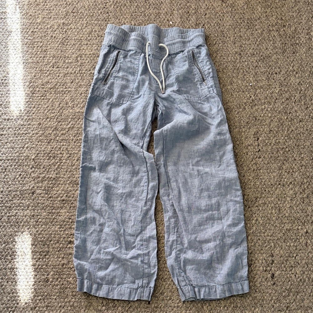 Athleta Gray Straight Leg Pants
